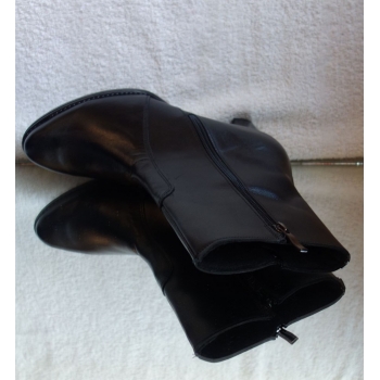 Skórzane botki tęgość G 1/2 obcas 7 cm